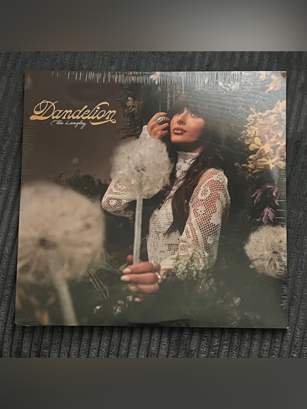 Ella Langley Dandelion Honey Yellow Autographed insert vinyl - NEW